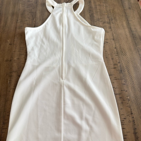 Chic White Backless Dress - Picture 4 of 12